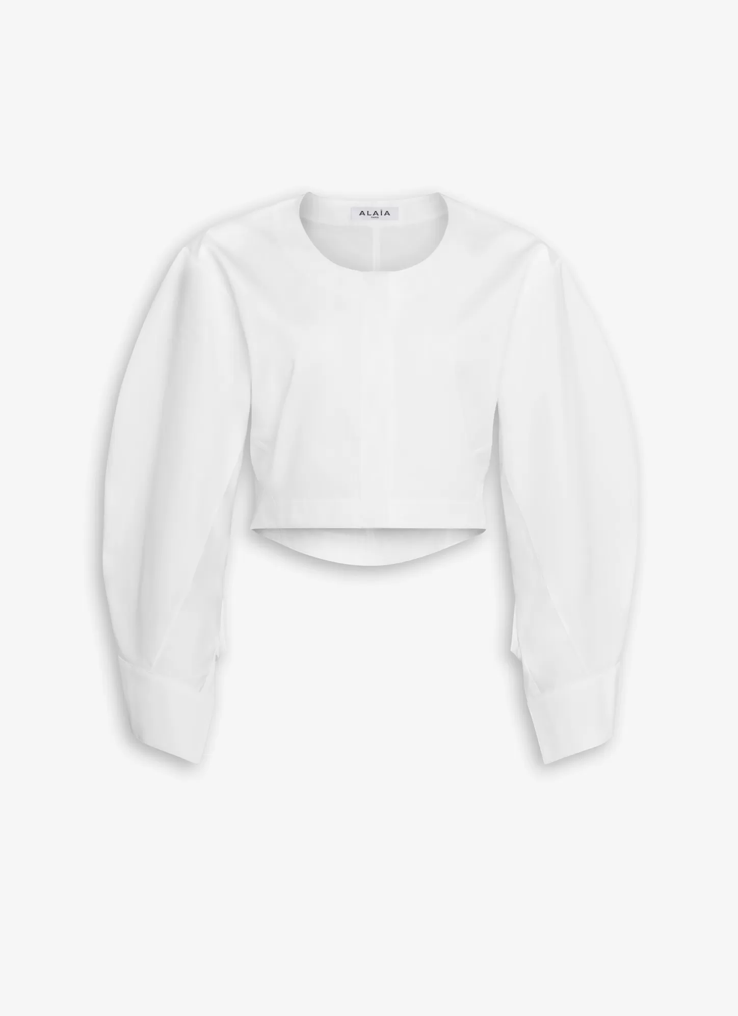 Alaïa Hauts Et Chemises | BLOUSE CINTRÉE EN POPELINE DE COTON