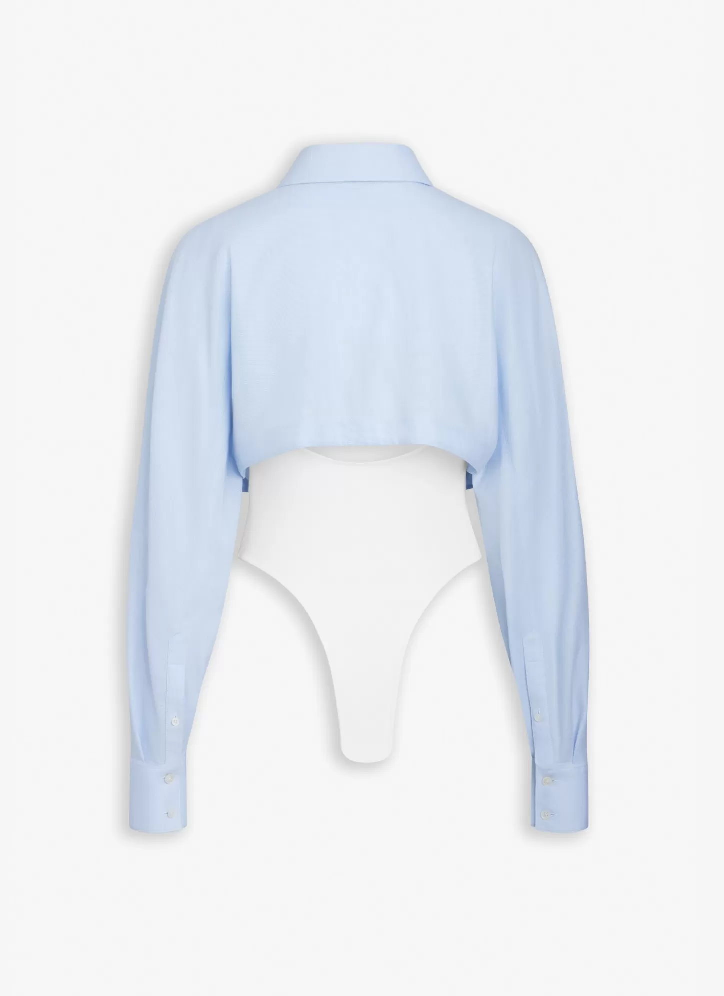 Alaïa Bodys Et Leggings | BODY-CHEMISE SUPERPOSÉ