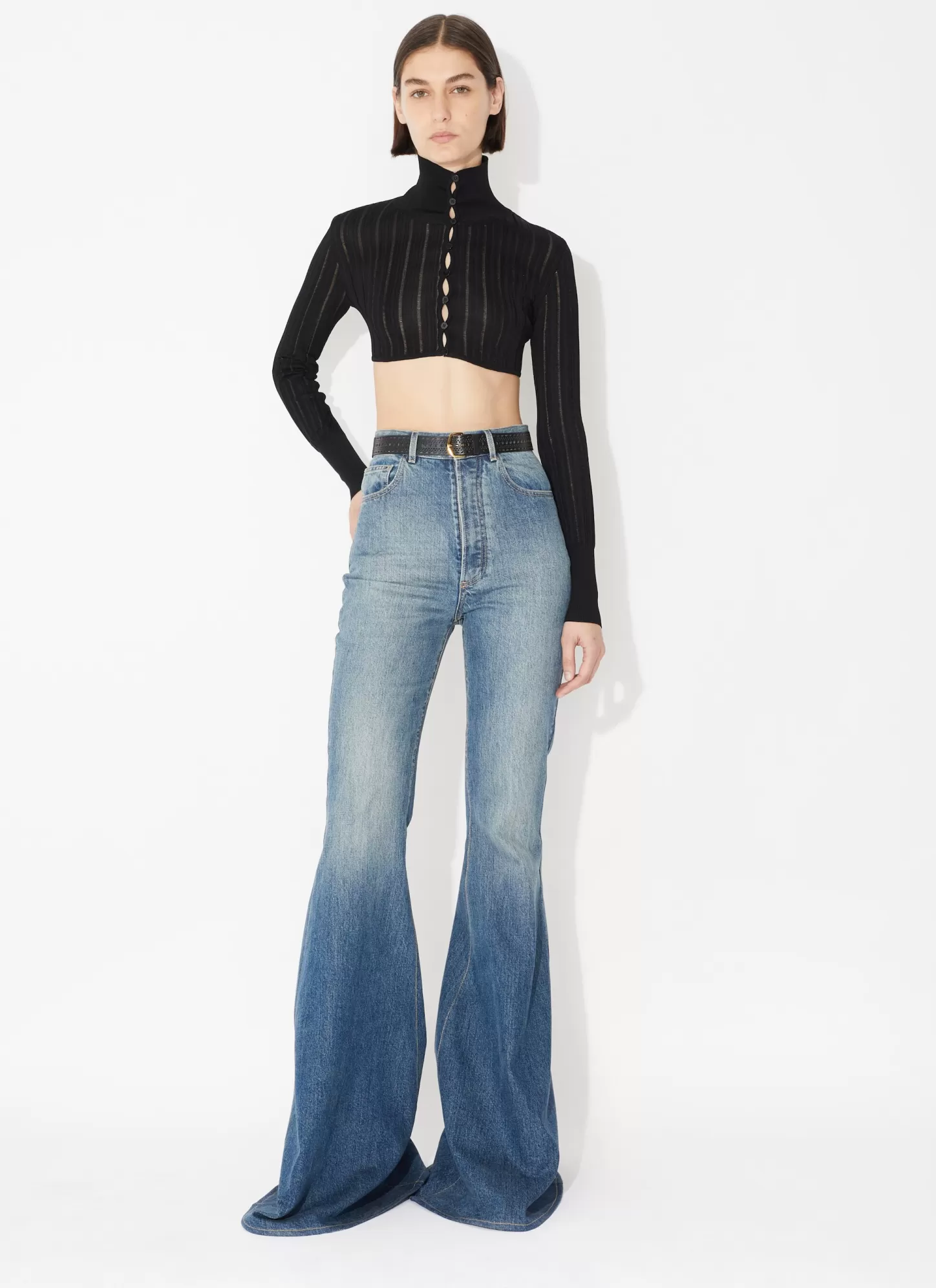 Alaïa Pulls Et Cardigans | CARDIGAN CRINOLINE BRILLANT
