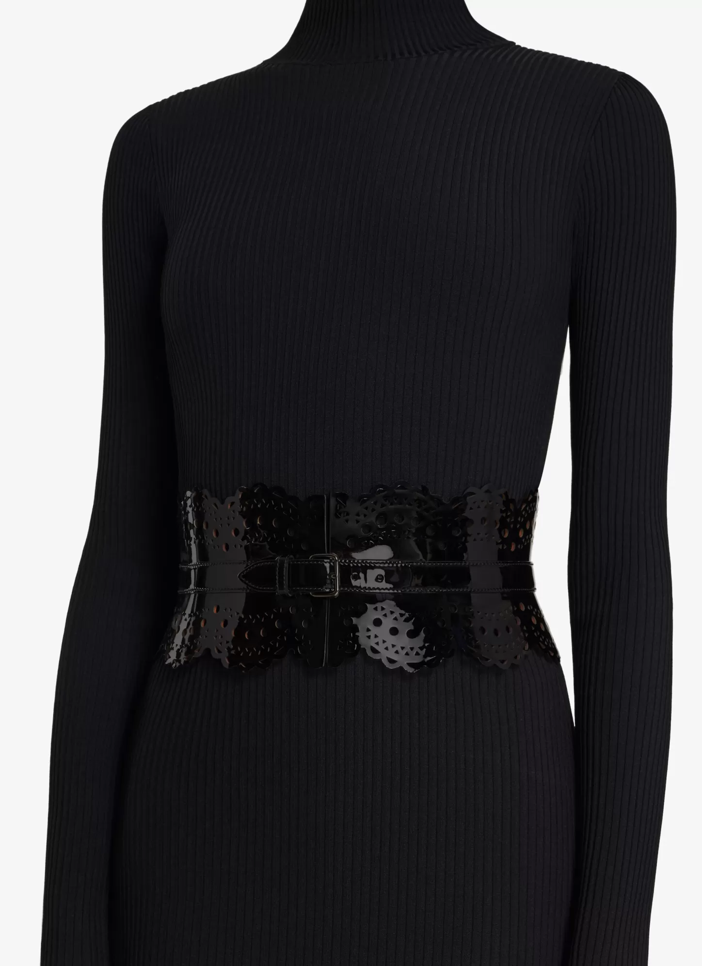 Alaïa Ceintures Corset | Ceinture Bustier En Cuir Vienne Vague