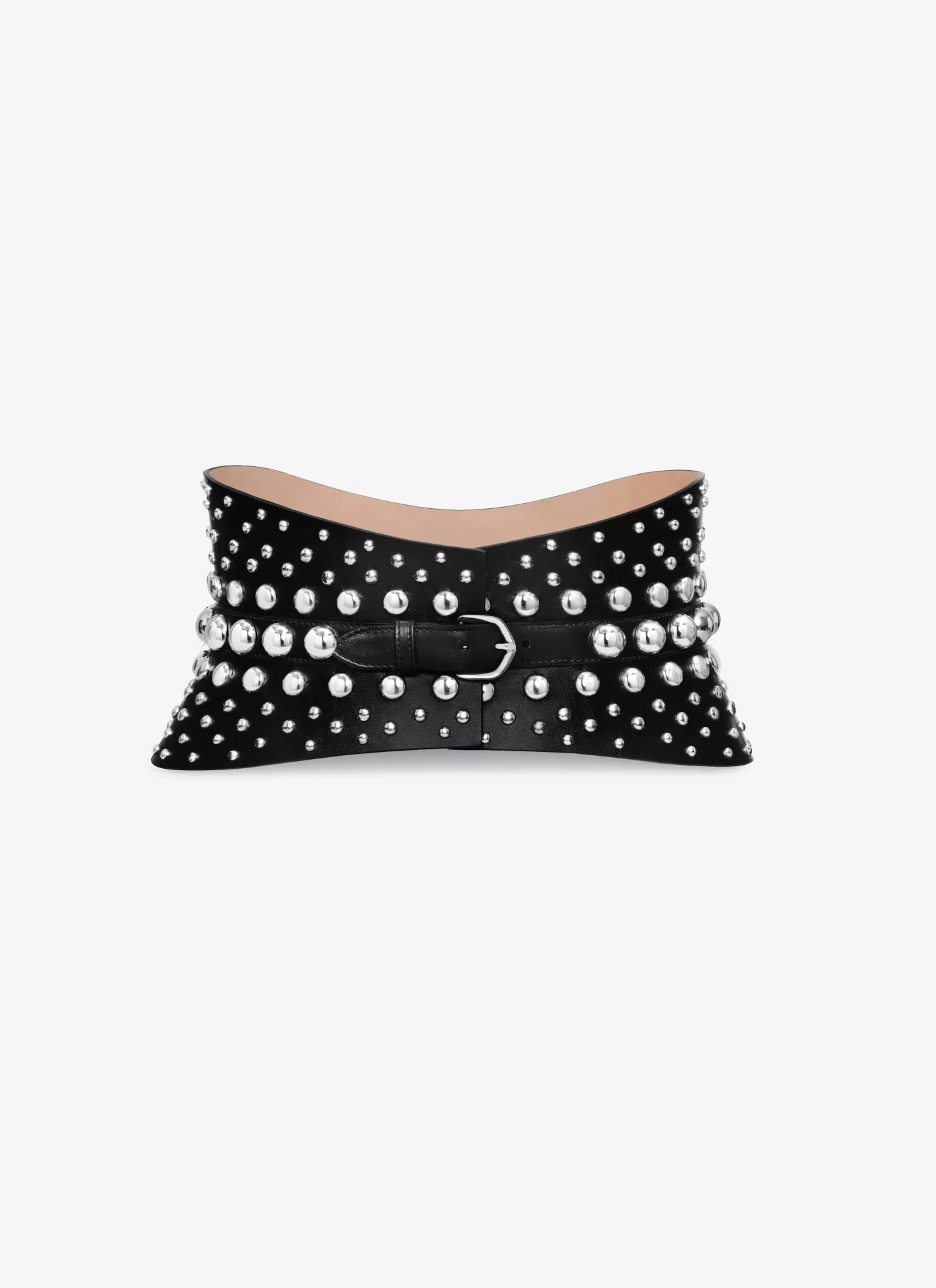 Alaïa Ceintures Corset | CEINTURE NEO BUSTIER EN CUIR AVEC CLOUS