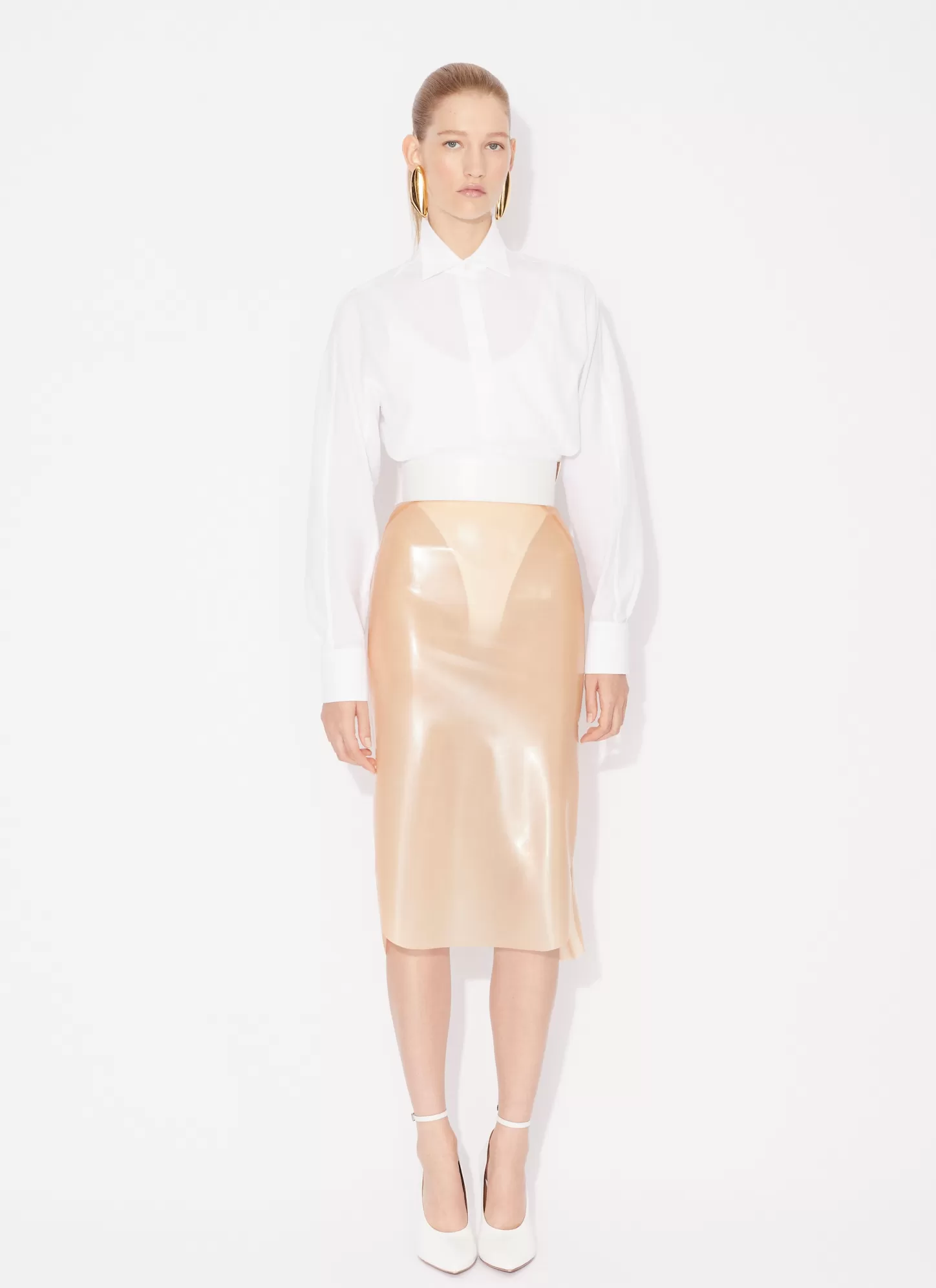 Alaïa Jupes | JUPE CRAYON EN LATEX