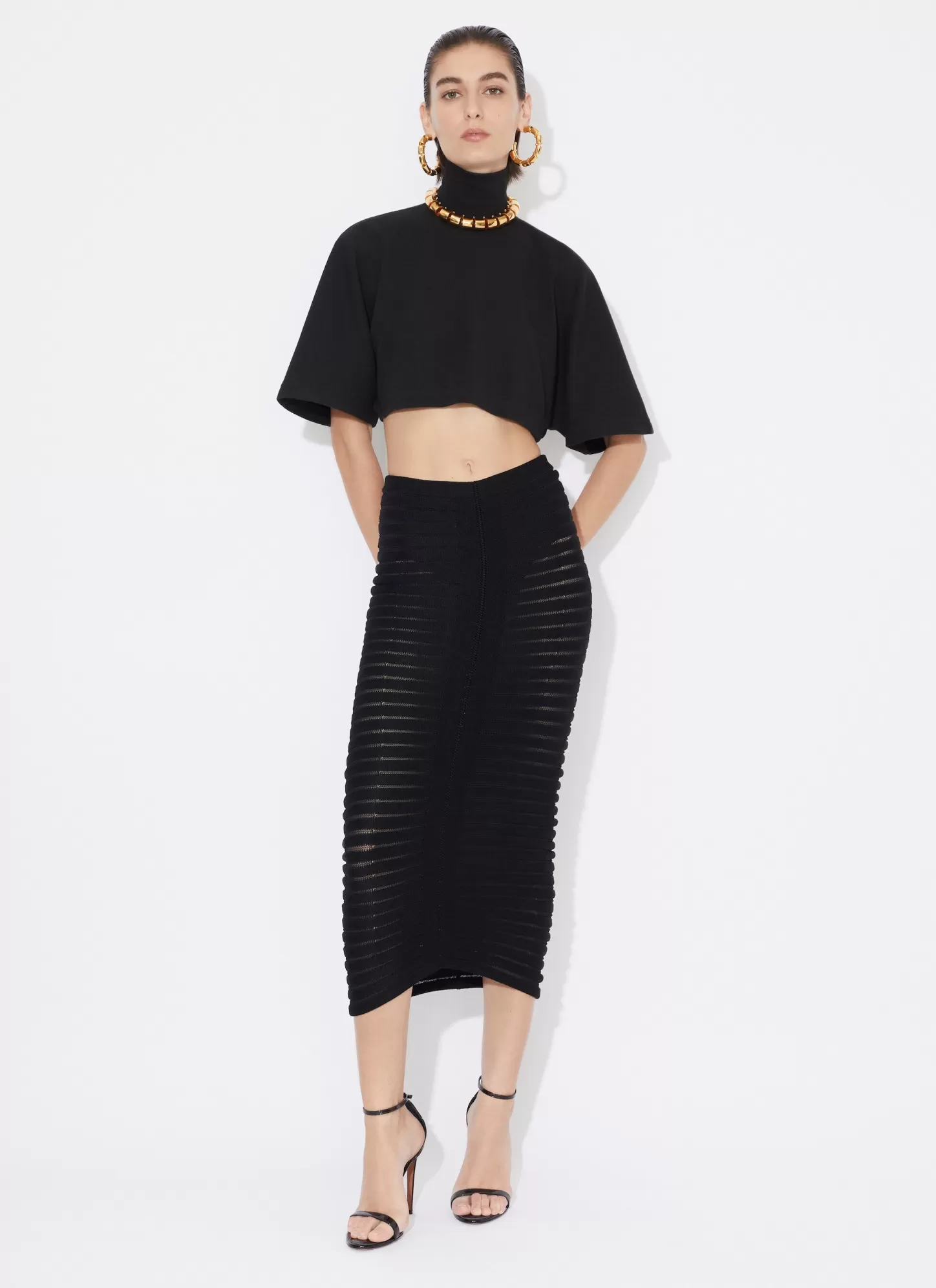Alaïa Jupes | JUPE MAILLE 3D