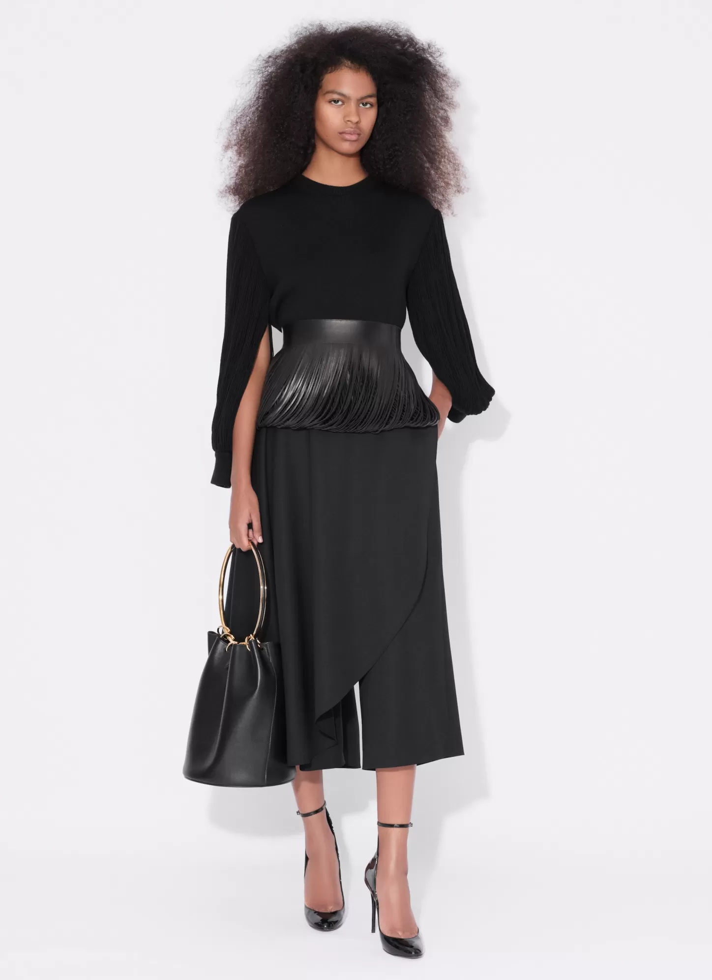 Alaïa Shorts Et Pantalons | JUPE PANTALON ASYMÉTRIQUE
