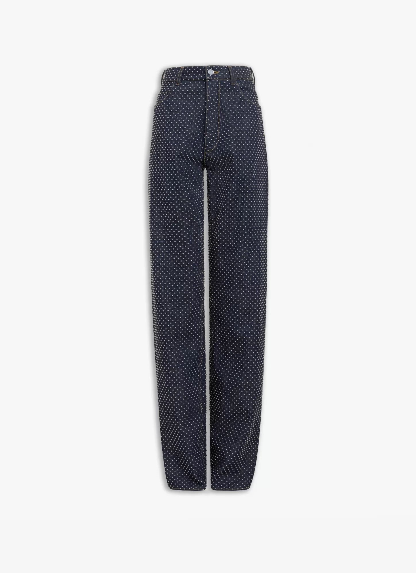 Alaïa Shorts Et Pantalons | Pantalon Droit En Denim
