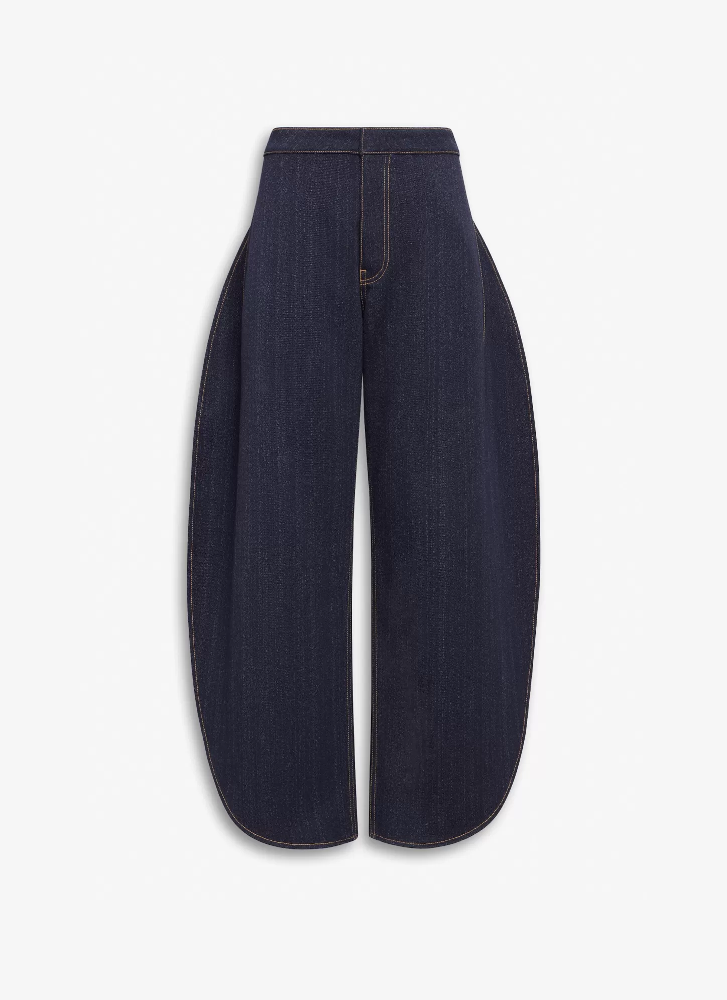 Alaïa Denim | Shorts Et Pantalons | PANTALON ROND EN DENIM DE LAINE