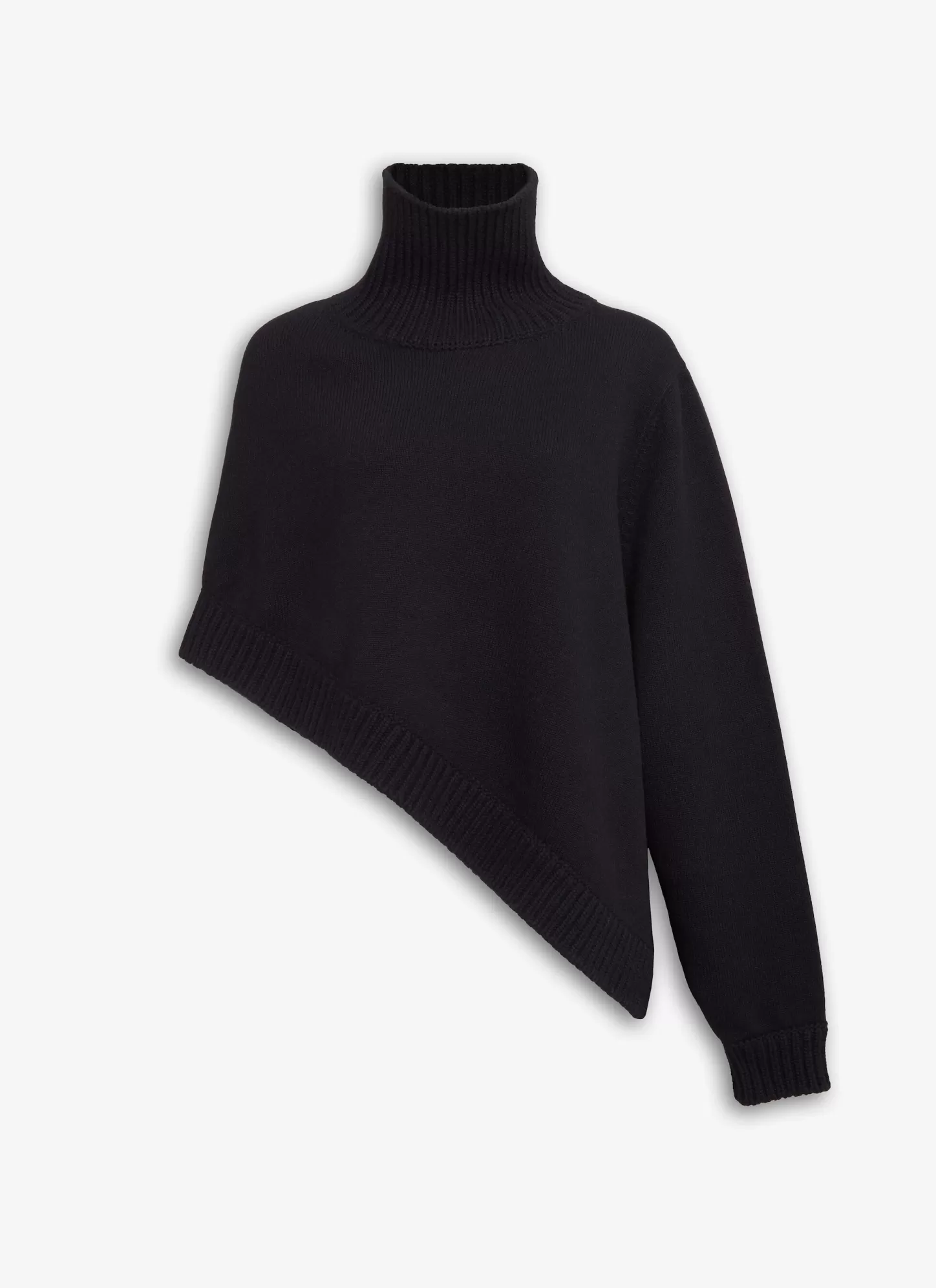 Alaïa Pulls Et Cardigans | PULL-CAPE ASYMÉTRIQUE EN CACHEMIRE