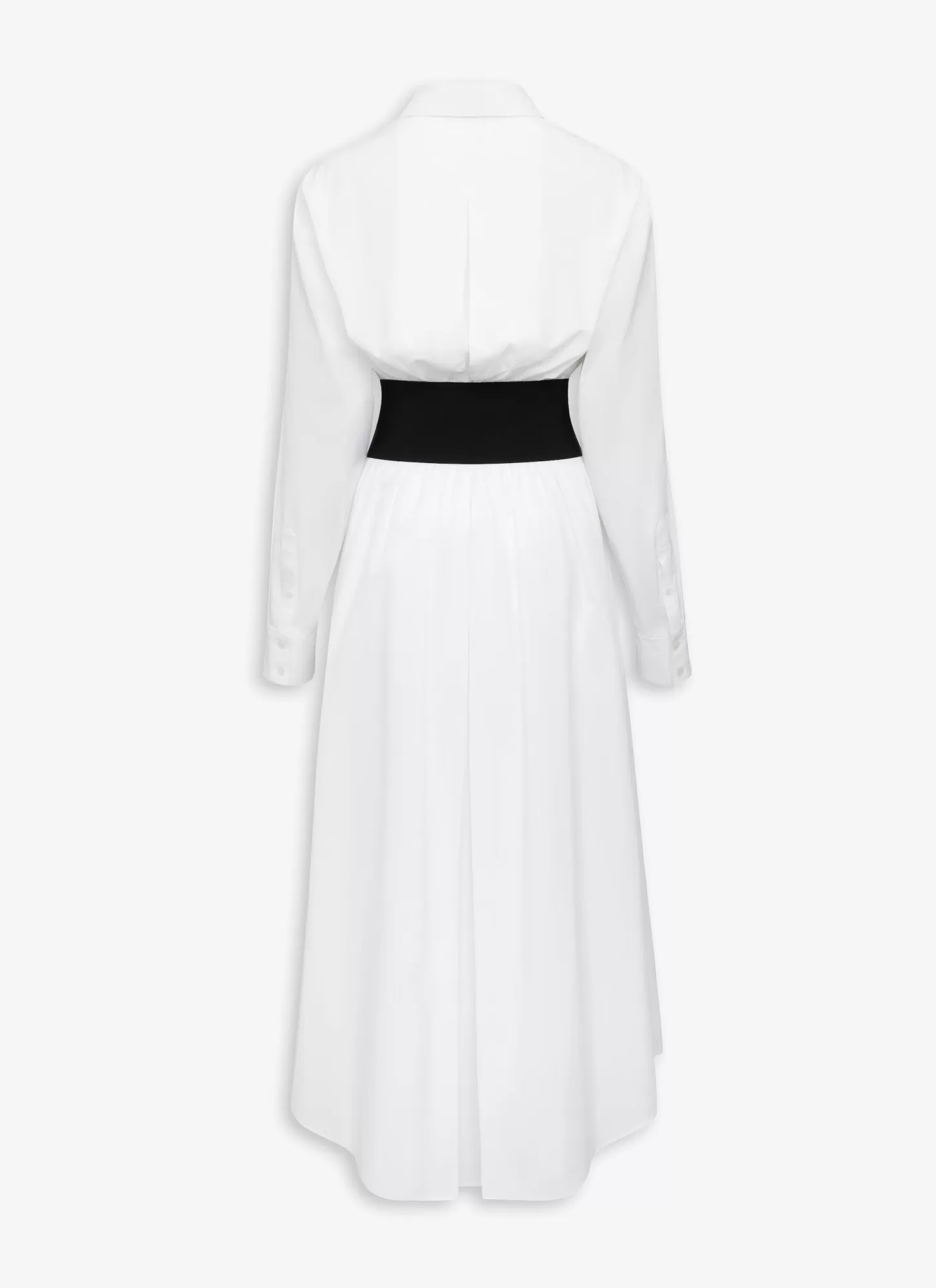Alaïa Robes | ROBE CHEMISE CEINTURE EN POPELINE DE COTON