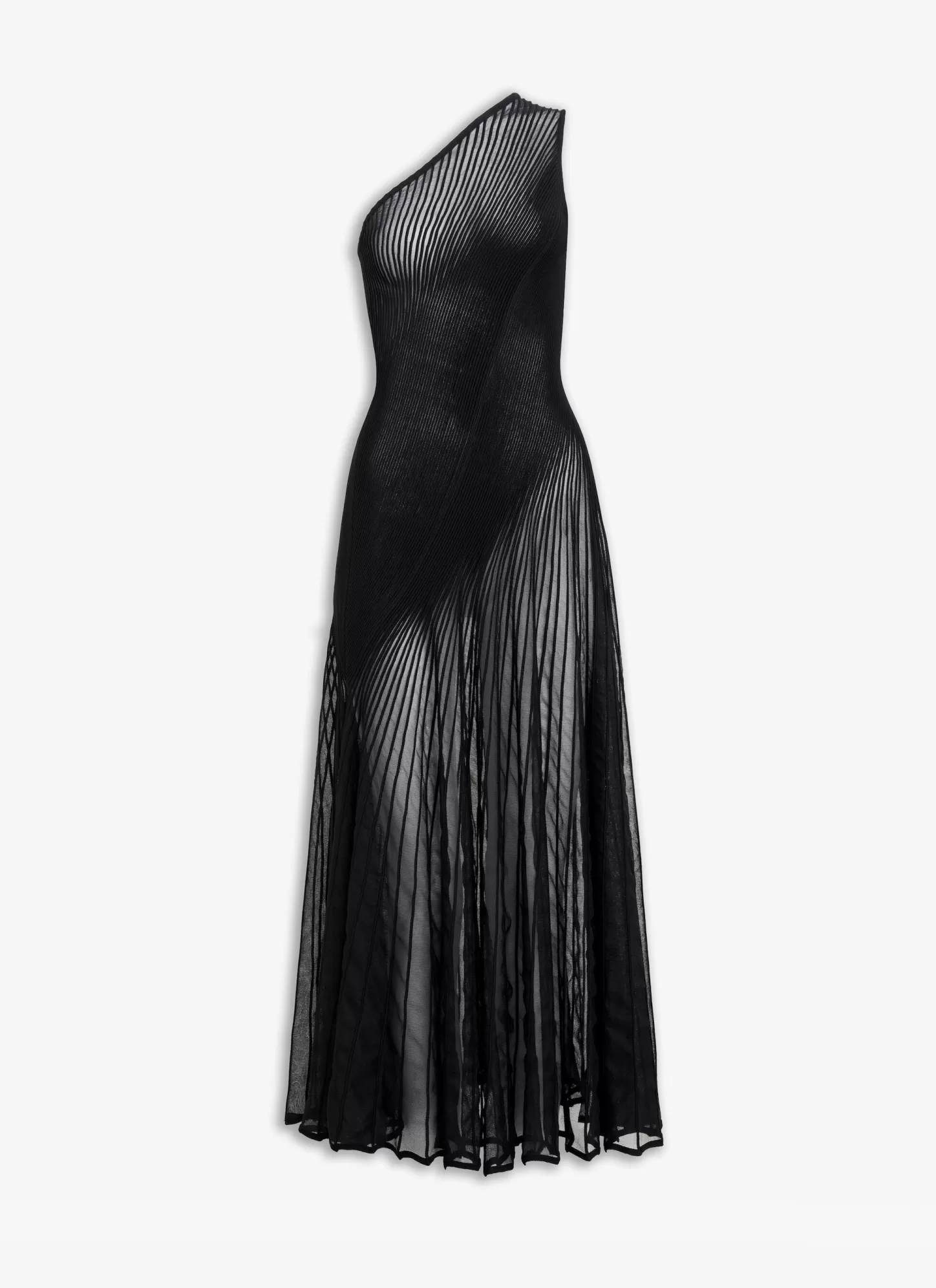 Alaïa Robes | ROBE EN MAILLE TWISTÉE ASYMÉTRIQUE