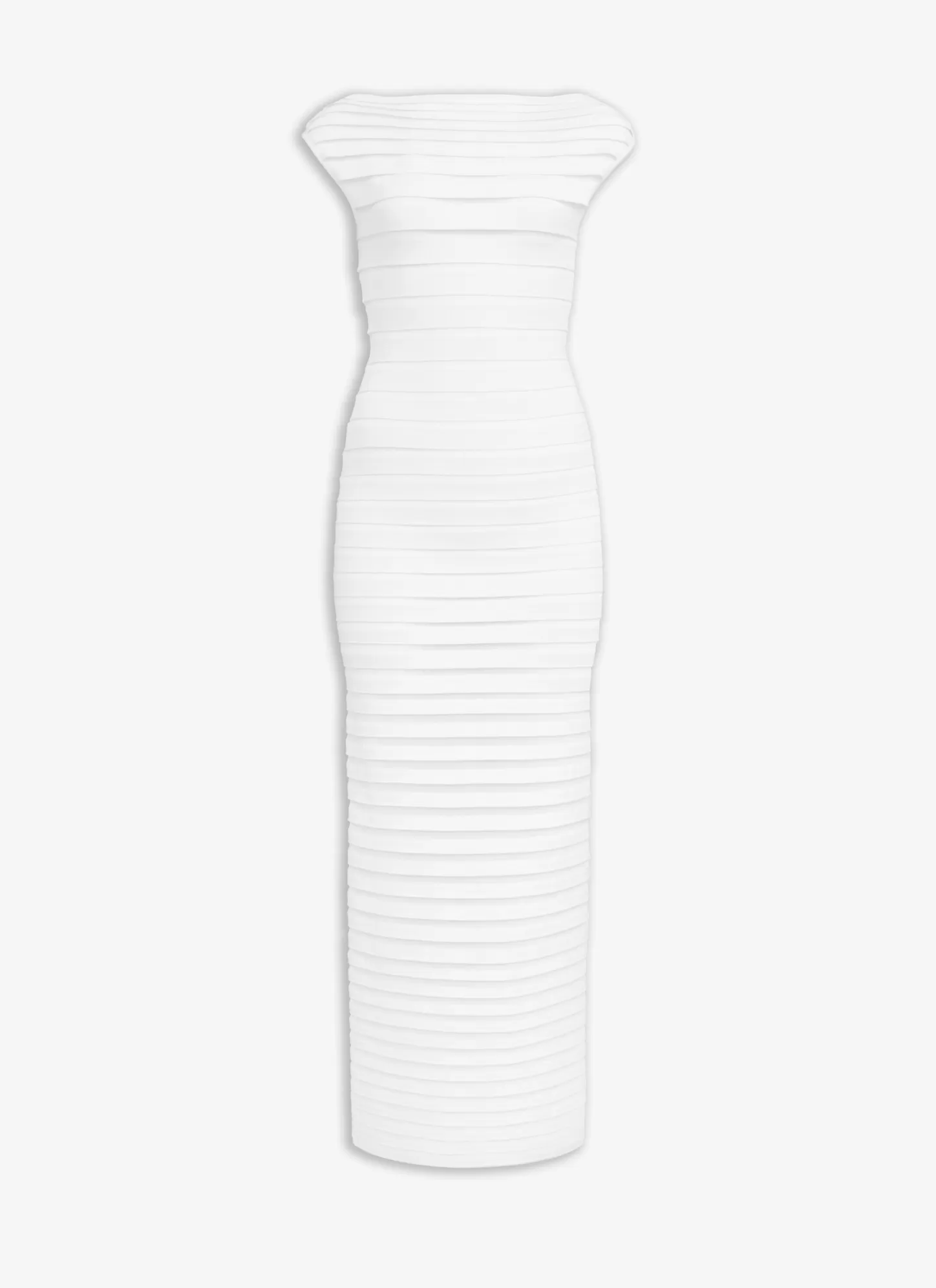 Alaïa Robes | ROBE MIDI TUBE TRANSPARENTE
