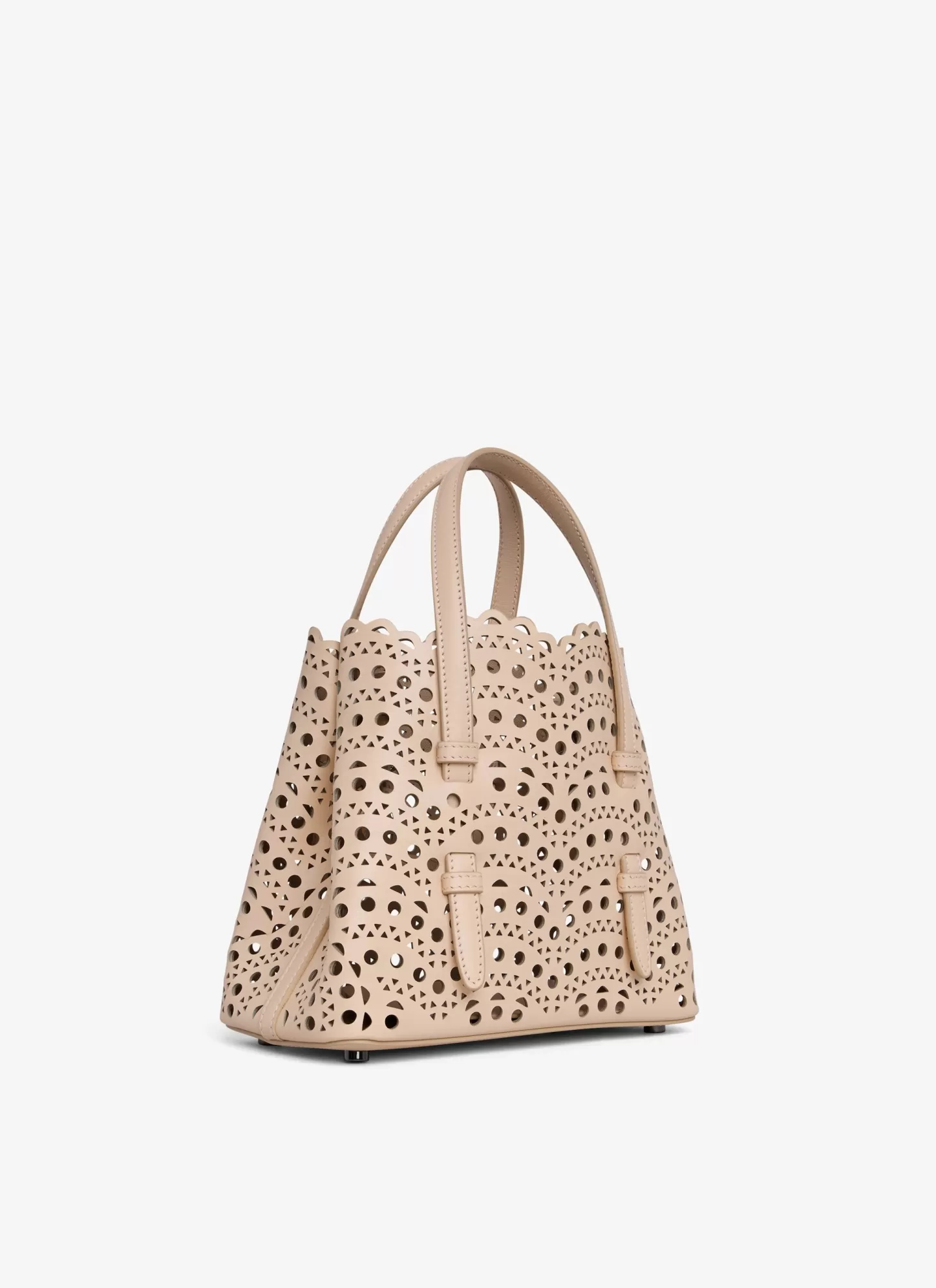 Alaïa Mini Sacs | Sacs Bandoulière | SAC MINA 20 EN CUIR VIENNE VAGUE