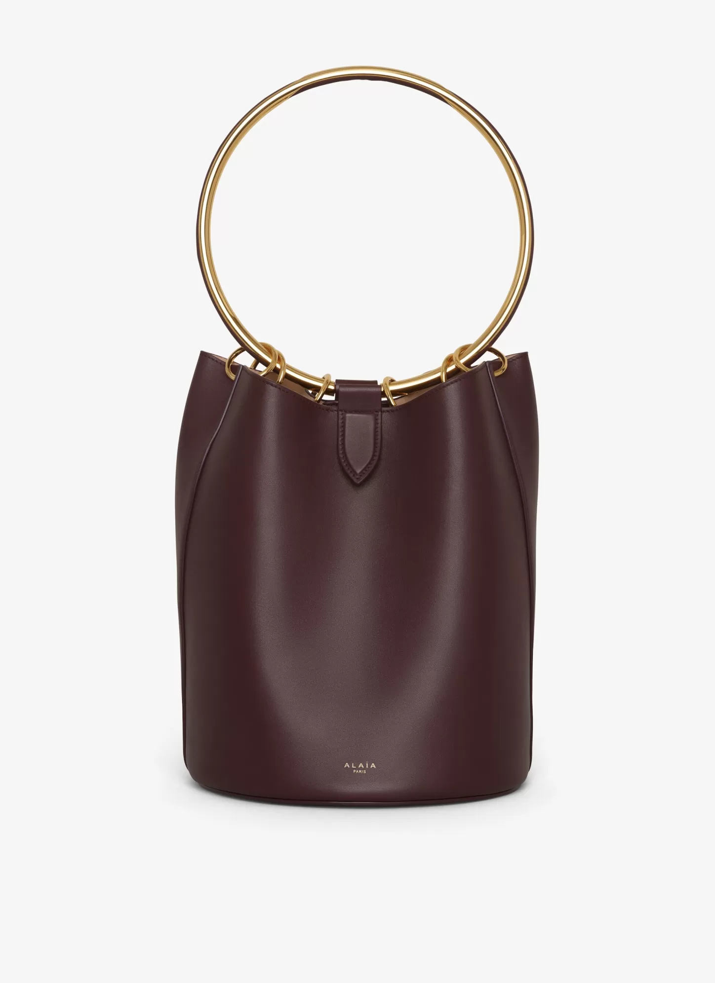 Alaïa Sacs À Main | Sacs Bandoulière | SAC RING LARGE BUCKET EN CUIR