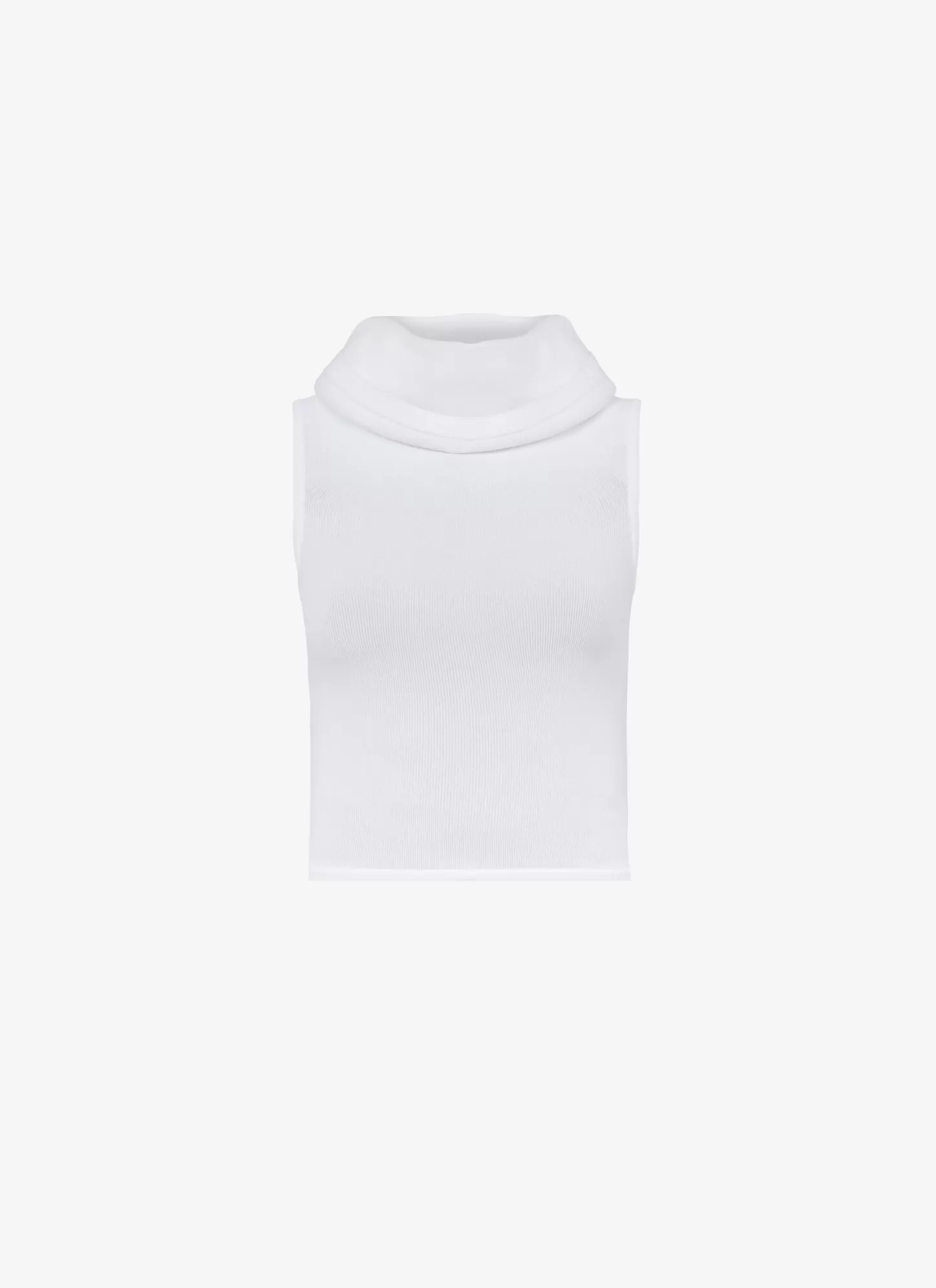 Alaïa Maille | Hauts Et Chemises | TOP A CAPUCHE COURT EN MAILLE