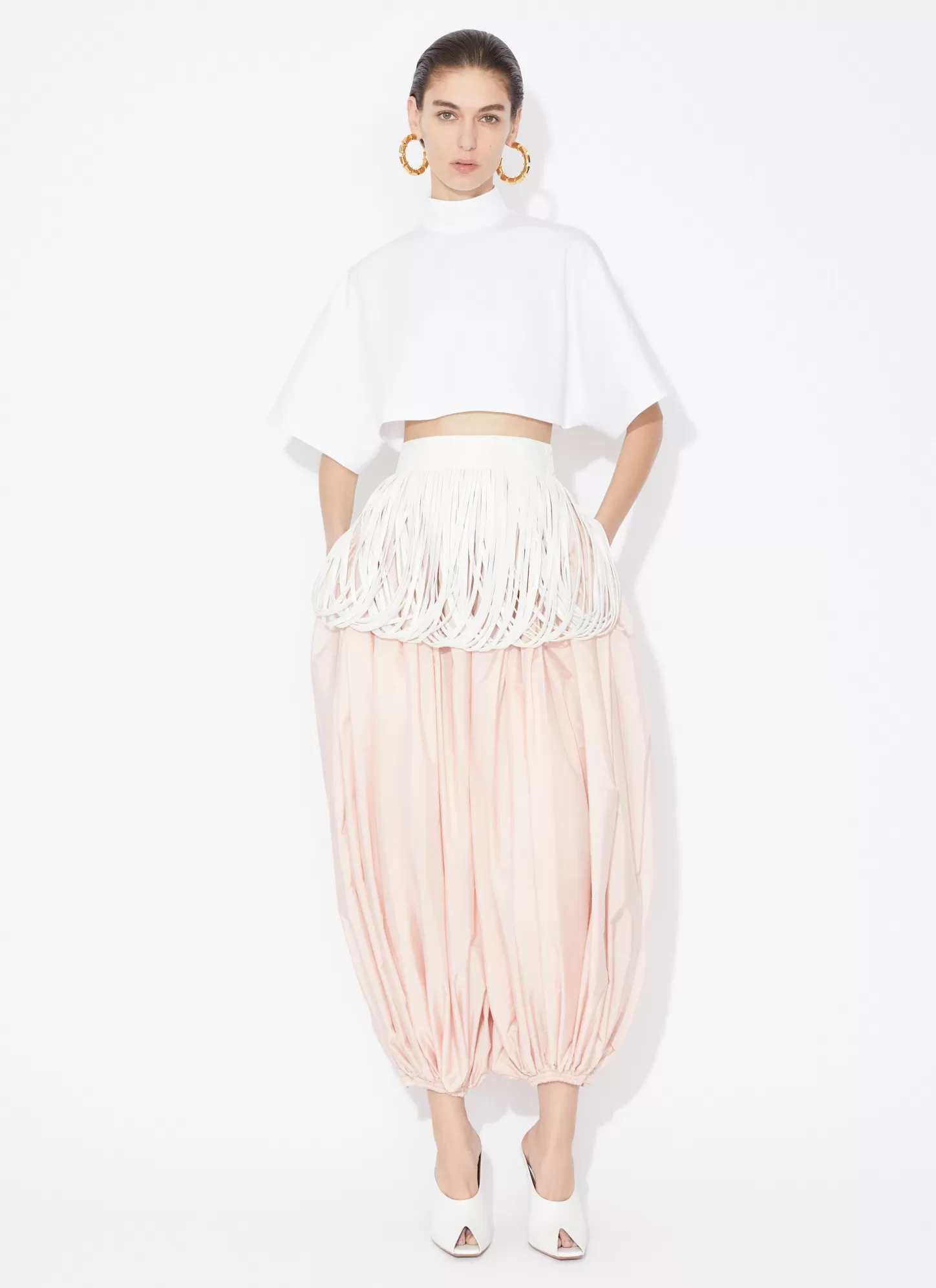 Alaïa Hauts Et Chemises | TOP COURT EN POPELINE DE COTON