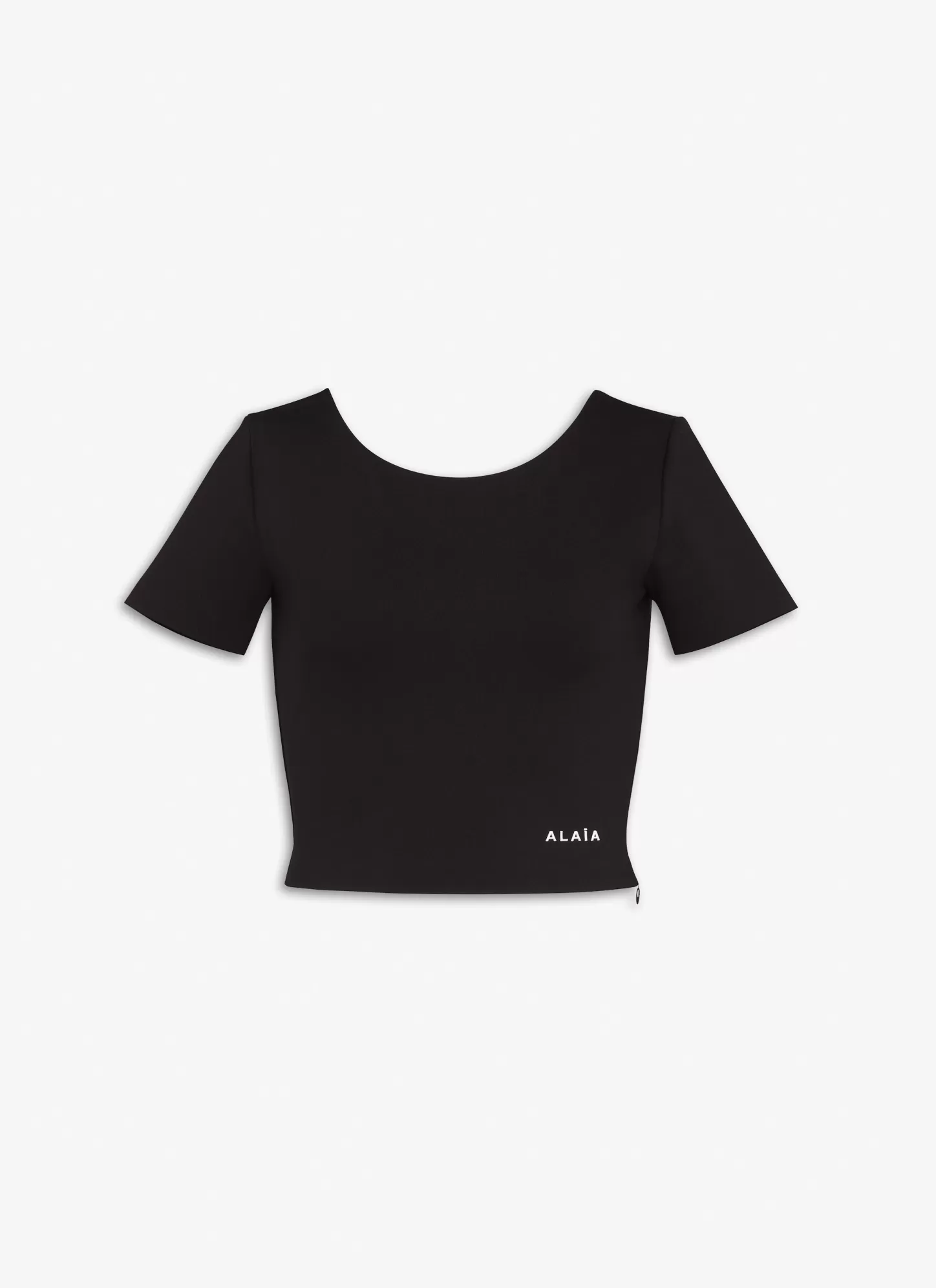 Alaïa Hauts Et Chemises | T-SHIRT AJUSTÉ EN JERSEY SCULPTANT